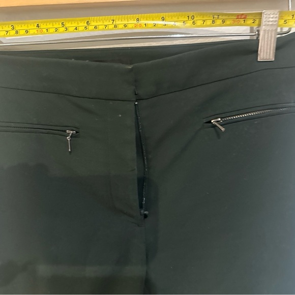 Club Monaco Sz4 Lillean jasper Drk Green Ankle Pants Retail $169 - Picture 2 of 7